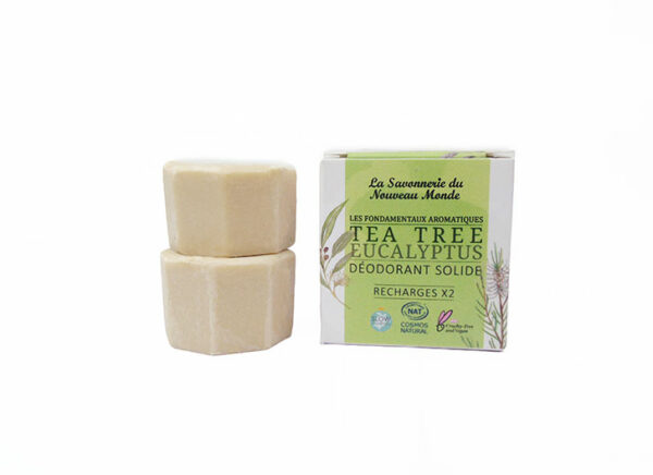 Recharge déodorant solide Tea Tree Ecalyptus